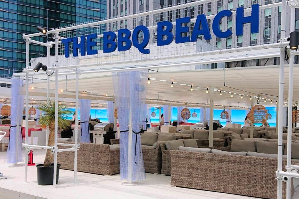 The q Beach In Links Umeda リンクス梅田 デジキュー q場 The q Beach In Links Umeda リンクス梅田 デジキュー q場