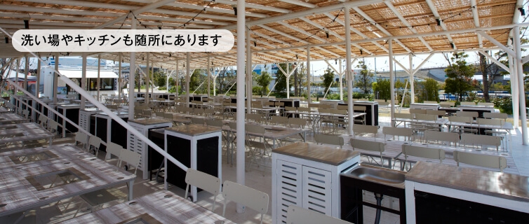 The Bbq Beach In イオンモール常滑 デジキュー Bbq場