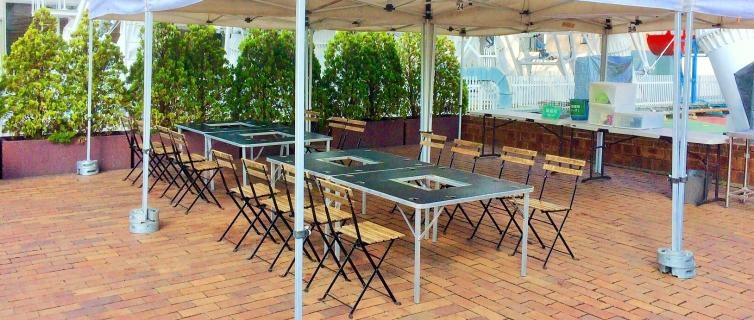 デジキューbbqテラス モザイクモール港北店 デジキュー q場