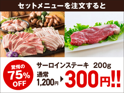 レギュラーセット