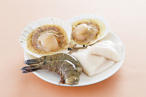 魚介セット(エビ・ホタテ・イカ)