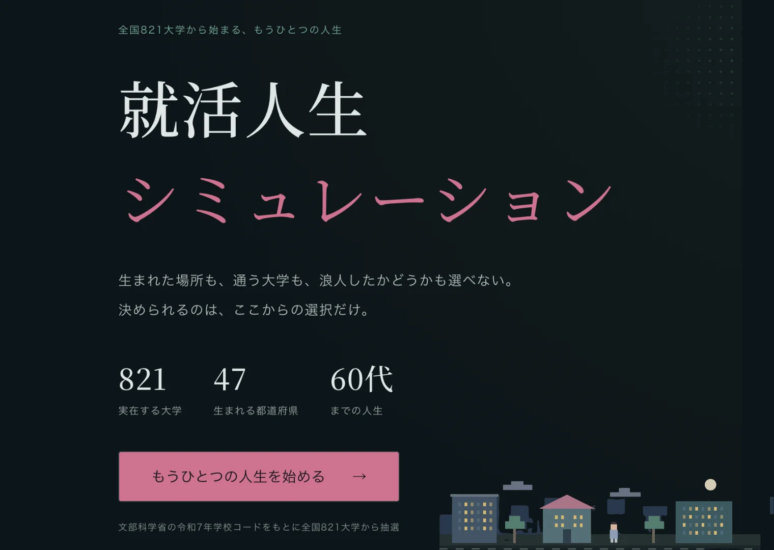 就活人生シミュレーション

