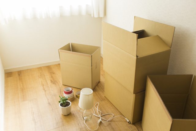 引っ越しの荷物