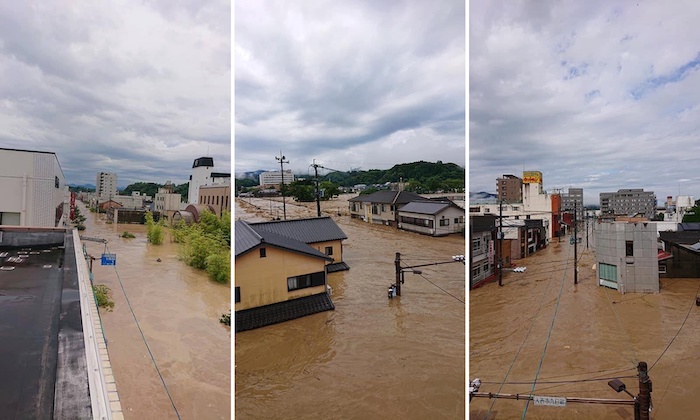 熊本南部豪雨での被害