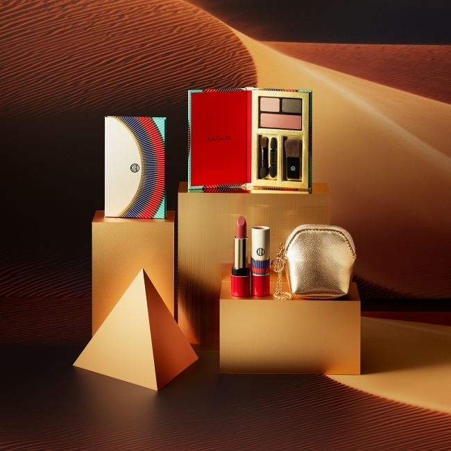 肌を美しく見せる3色パレット入り「KohGenDoホリデーコレクション2018」