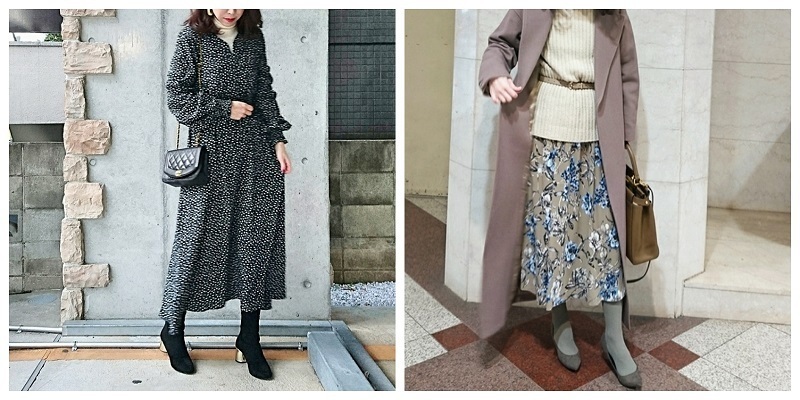 ワンピースはレイヤードコーデで着回せる! 1枚で着るだけじゃもったいない