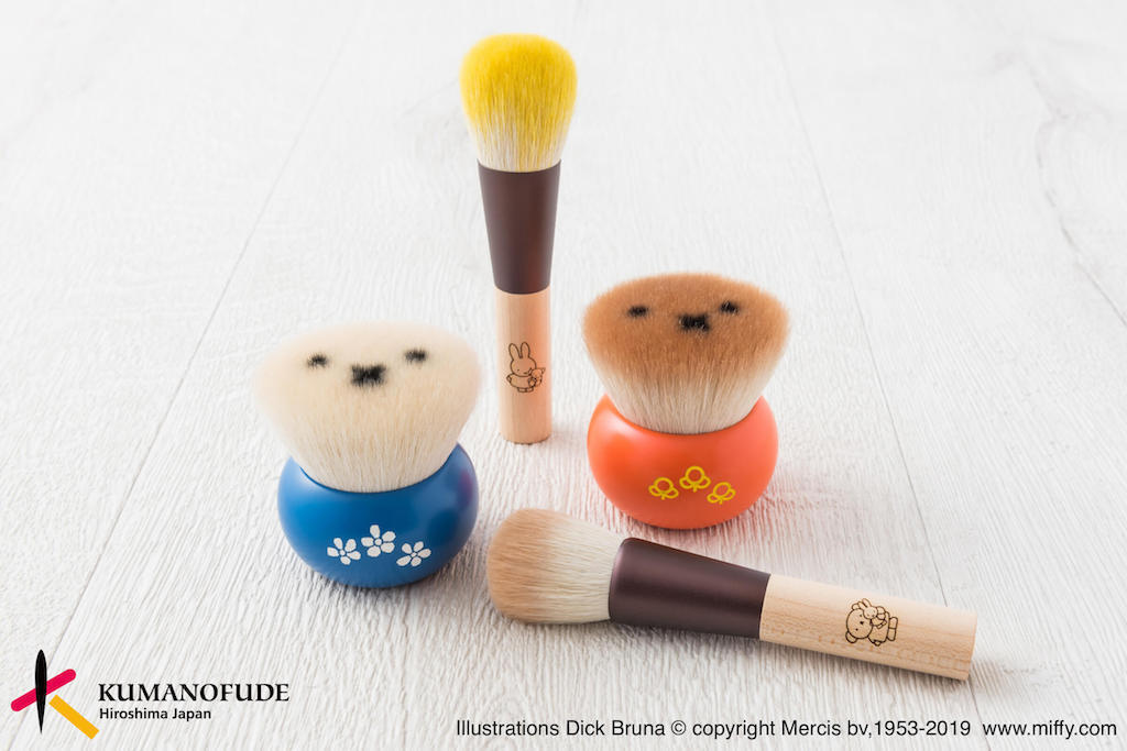 可愛すぎる! メイクブラシ「ミッフィークマノフデ」シリーズが登場