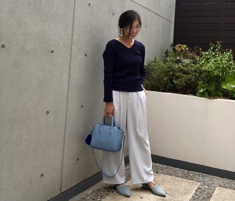 UNIQLOの「ドレープパンツ」でヒップラインをカバー!似合うパンツの見つけ方