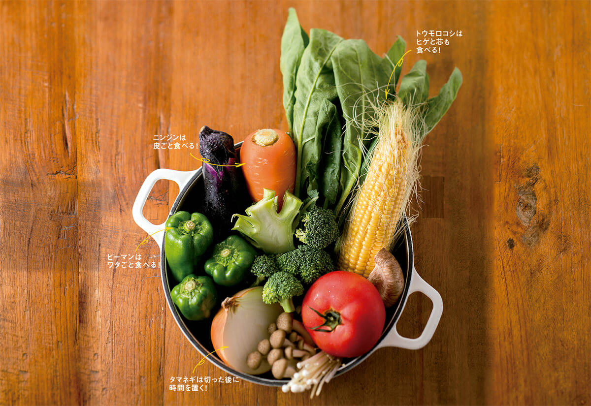 野菜の栄養を100％とる　食べ方＆調理法【日経ヘルス17年10月号】：日経ウーマンオンライン【日経ヘルス 最新号の読みどころ】