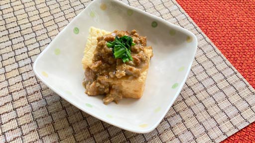レトルトハンバーグでつくるカレーそぼろあんかけ…厚揚げと合わせて超カンタン | ヨミドクター(読売新聞)