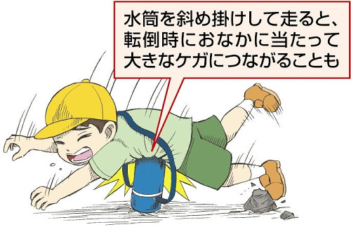 斜め掛け水筒で内臓損傷、子供が走って転倒時に危険性…７歳児が摘出手術に至った例も | ヨミドクター(読売新聞)