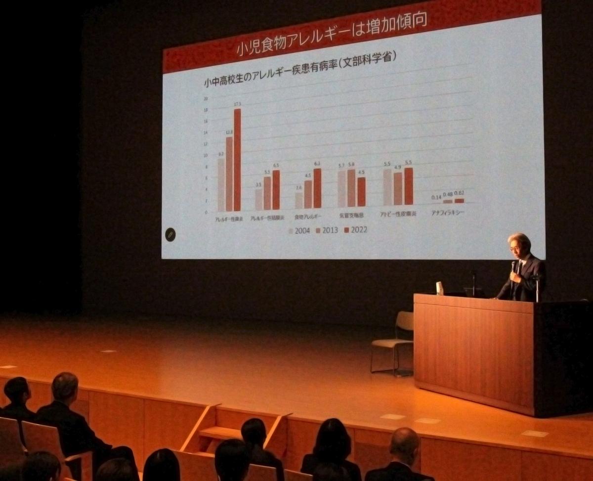 給食アレルギー事故「全教職員が当事者意識持ち対策を」上越市で研修会　540人が認識深める|47NEWS（よんななニュース）