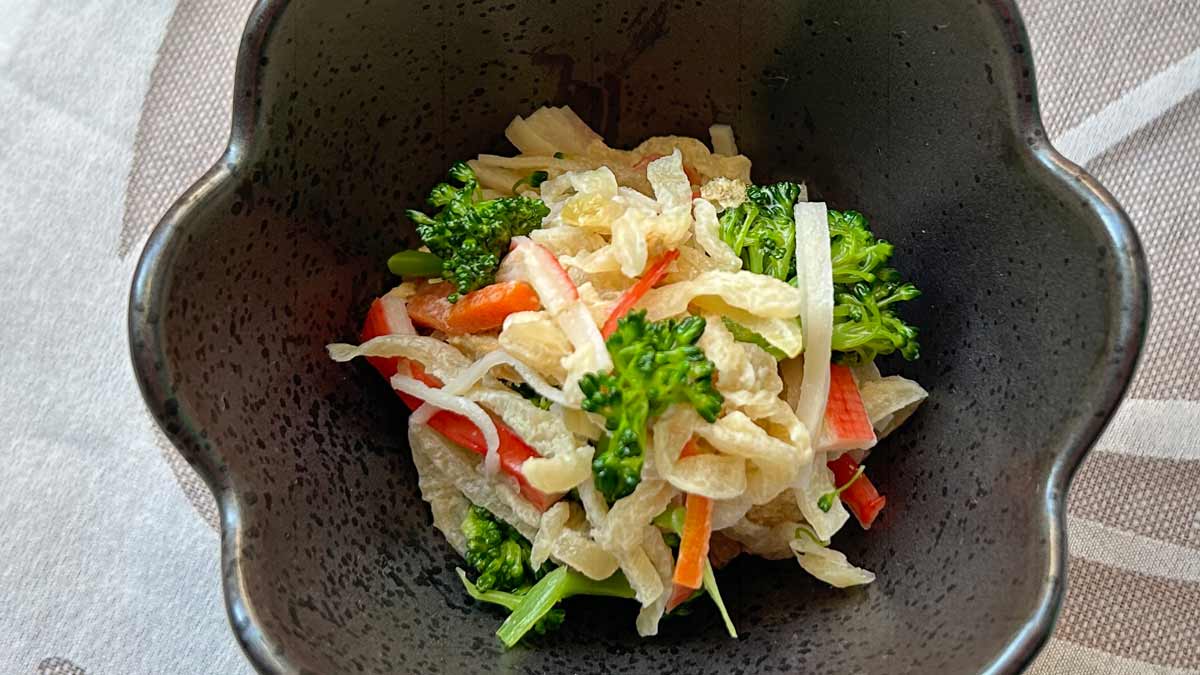 切り干し大根の煮物でサラダ…和風の味付けにマヨネーズが合うんです！ | ヨミドクター(読売新聞)