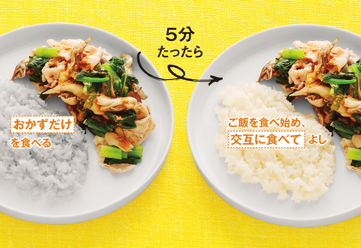 「糖質5分あとまわしダイエット」ポイントは６つ：日経ウーマンオンライン【日経ヘルスの人気記事】