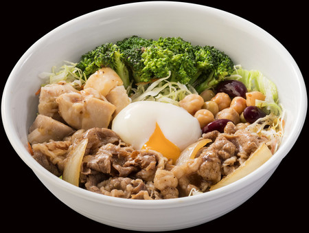 牛丼、ご飯の代わりにサラダ＝ＲＩＺＡＰと共同開発－吉野家｜最新ニュース｜時事メディカル