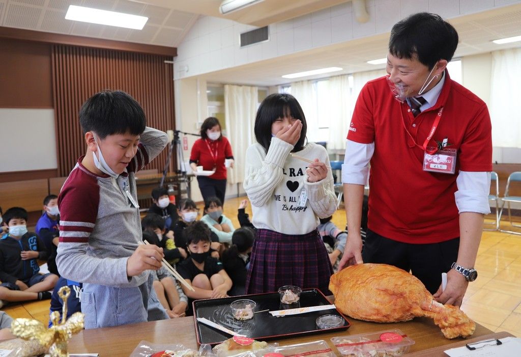 食育特別授業を実施　埼玉県日高市〔地域〕：時事ドットコム