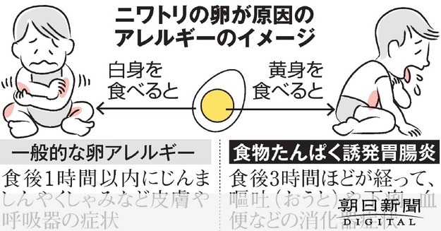 卵の黄身でもアレルギーに 赤ちゃんの食後 嘔吐に注意 朝日新聞デジタル ニュース Eatreat 卵の黄身でもアレルギーに 赤ちゃんの食後 嘔吐に注意 朝日新聞デジタル ニュース Eatreat