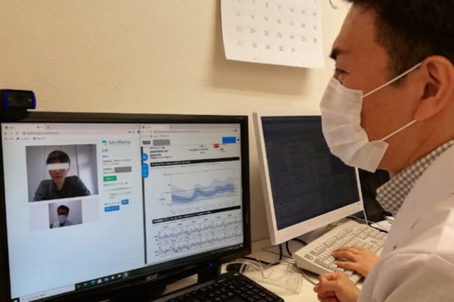 血糖値の不安をクラウドで解消 糖尿病患者が遠隔診療