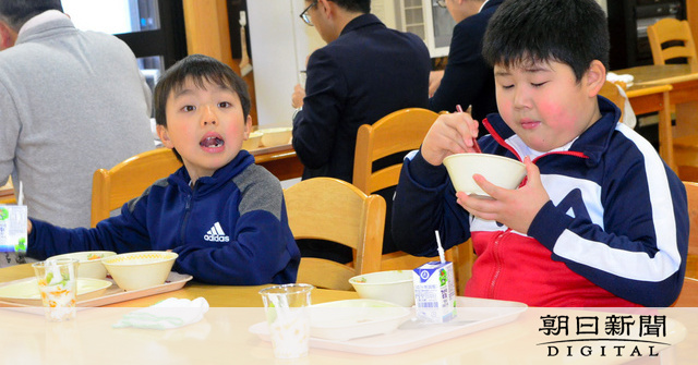 鬼滅給食、ふろふき大根と...「せめて食事だけでも」:朝日新聞デジタル