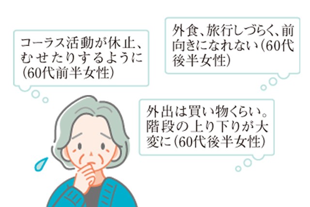 「コロナフレイル」のリスク増大　食べて・動いて・会話で防ぐ