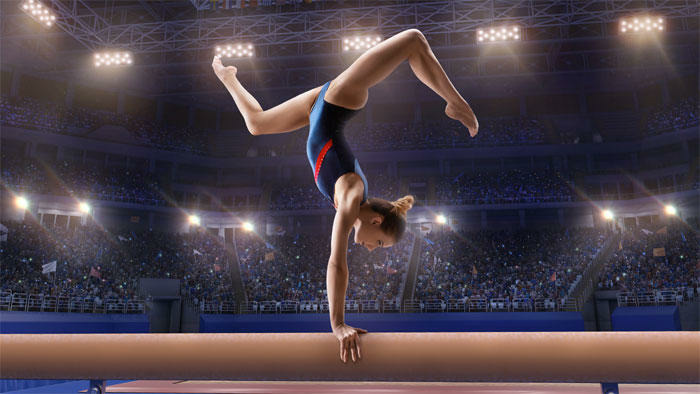 トレーニング前の高炭水化物食が支える、思春期前の女子体操選手の骨の健康と成長