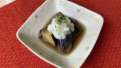 揚げナス煮びたし…チューブ入り大根おろしとワサビでアクセント | ヨミドクター(読売新聞)