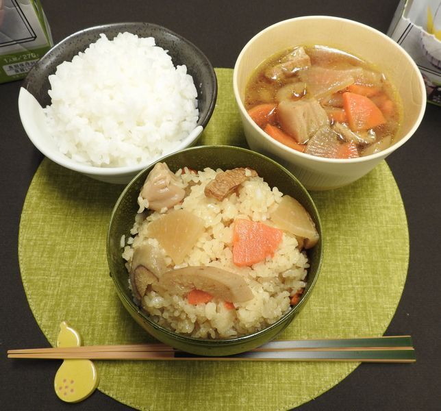 尾西食品「一汁ご膳」発売、業界初“アルファ米&汁物の長期保存食”、外箱が“お膳”に早変わり、水なしで炊き込みご飯にも|食品産業新聞社ニュースWEB