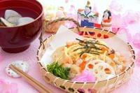 女の子の幸せを願うひな祭りの料理