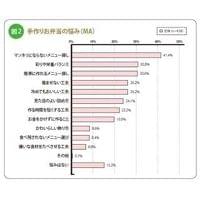 お弁当を手作りする理由は「栄養バランスが良いから」が4割 - 悩みは? | マイナビニュース