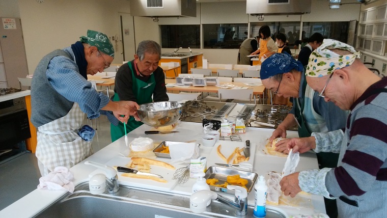 管理栄養士が開催する料理教室のコツ・男の料理教室編