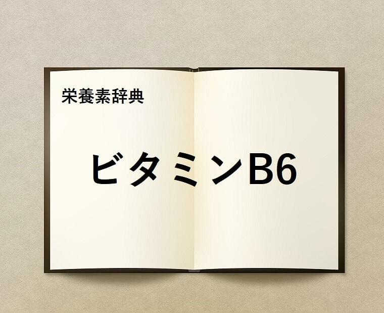 栄養素辞典⑰「ビタミンB6」とは?