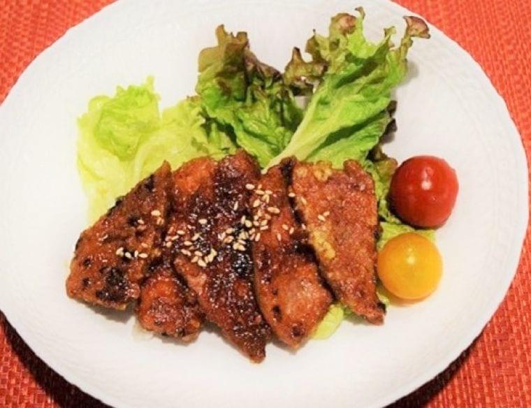【レシピ】レバーのかりん焼き