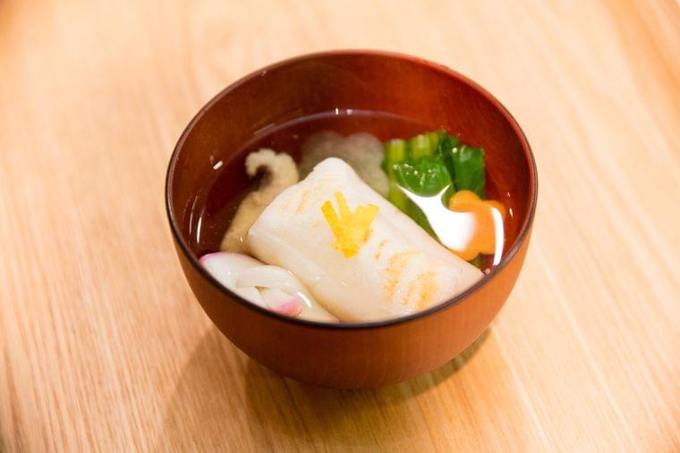 【レシピ】焼き餅雑煮