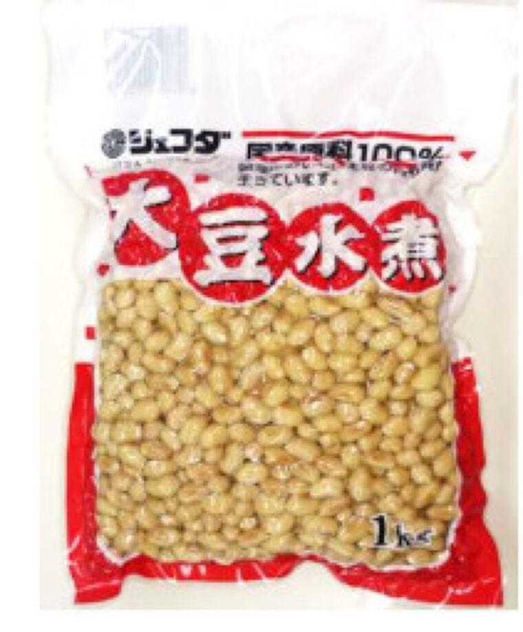 水煮大豆
