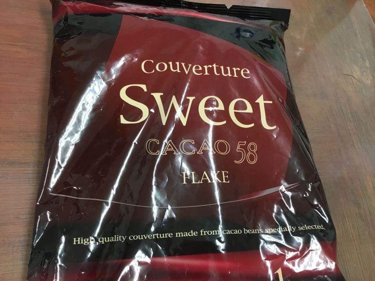 チョコレートカカオ58％