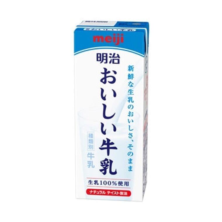 明治おいしい牛乳