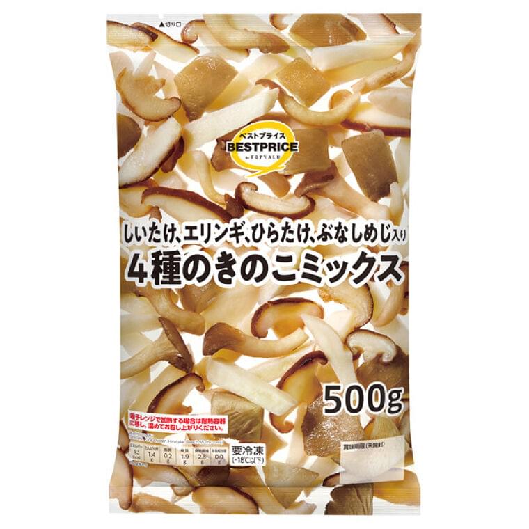 トップバリュ ベストプライス 4種のきのこミックス