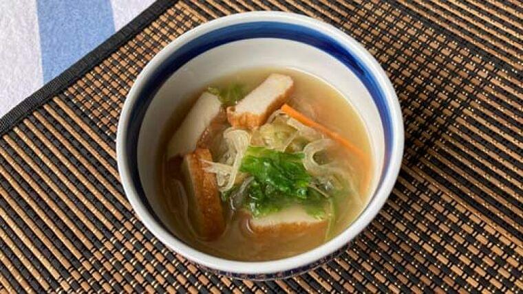 カット野菜とさつま揚げのみそ汁…料理苦手でも簡単にできます! | ヨミドクター(読売新聞)