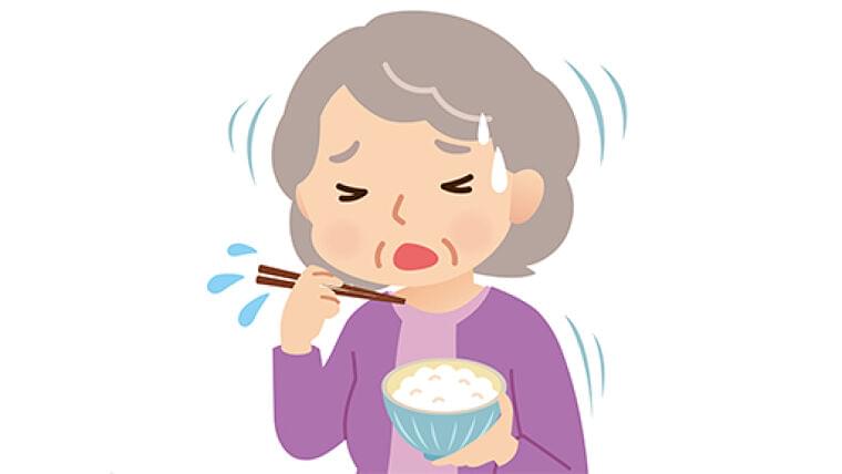 おばあちゃんが食事中にむせる 誤嚥と窒息を防ぐために必要な二つのこと…のみ込むのが一番難しいものは? | ヨミドクター(読売新聞)