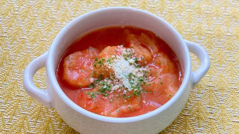 油麩とインスタントスープで作るお手軽トマトスープ…寒い季節にこくのある味わい | ヨミドクター(読売新聞)