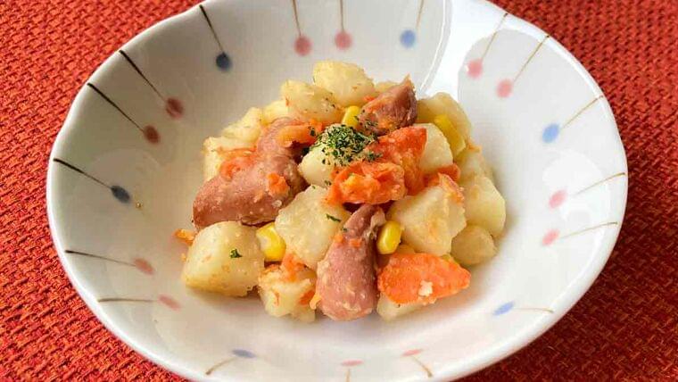 ジャガイモとウィンナーのソテー…包丁を使わずレトルト食品をいためるだけ | ヨミドクター(読売新聞)