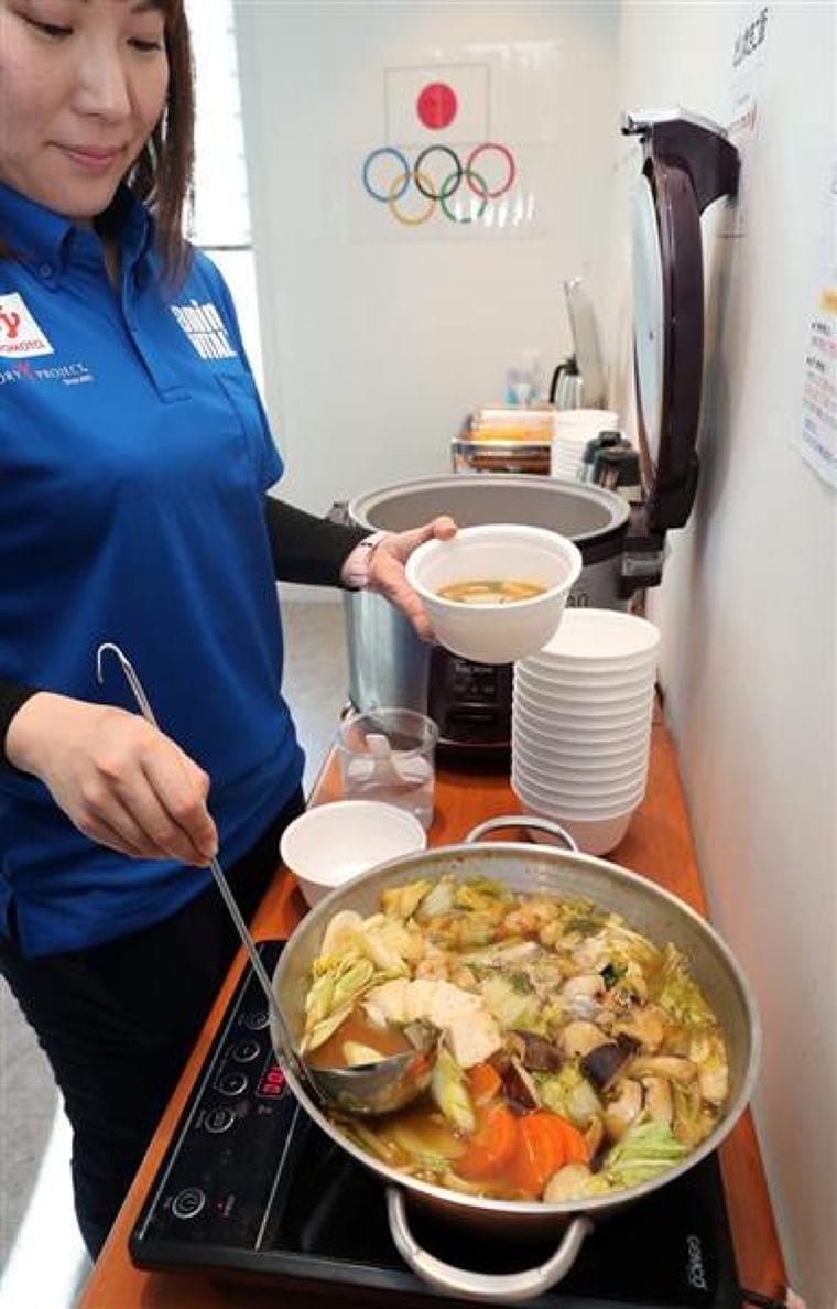 【平昌五輪】野菜たっぷり鍋など提供 JOCの栄養支援施設を報道公開 - 産経ニュース