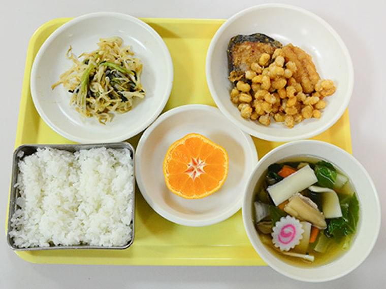 仙台市役所の食堂で「学校給食フェア」 仙台産大豆と野菜使う小中学の献立提供 - 仙台経済新聞