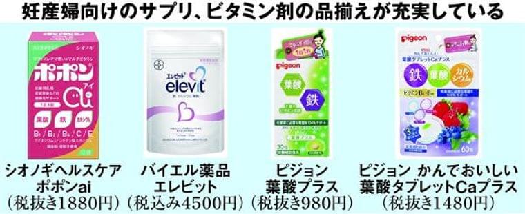 【ビジネスの裏側】妊産婦、気軽に栄養補給 サプリ・ビタミン剤、訪日客にも人気(1/3ページ) - 産経WEST