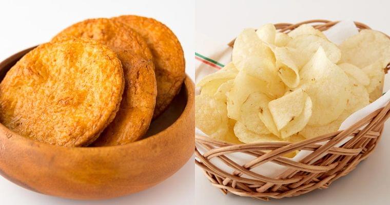 ポテチとせんべい、どっちが塩分多い？身近な食品で減塩対策｜男の健康｜ダイヤモンド・オンライン