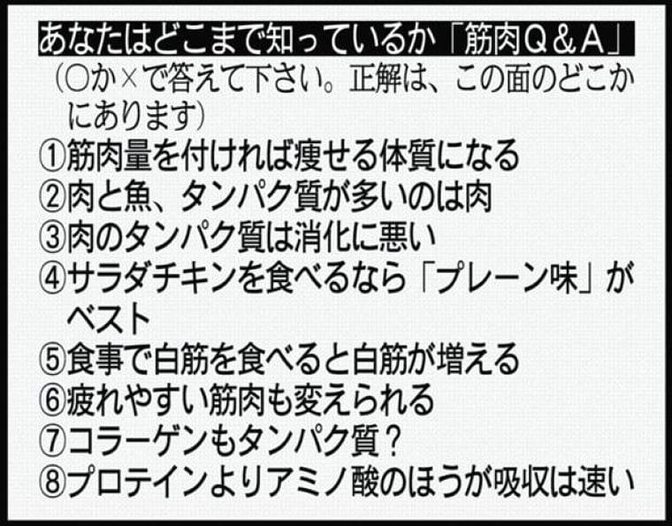 【ベストセラー健康法】筋肉をつけたいなら…絹ごし豆腐より木綿豆腐がオススメ！　あなたはどこまで知っているか「筋肉Ｑ＆Ａ」 （1/2ページ） - zakzak