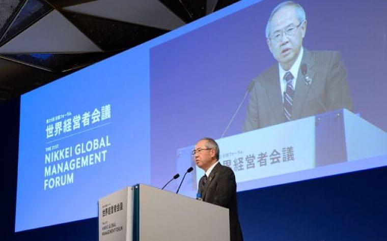 キリンHD磯崎社長「医療と食品つなぎ成長」  :日本経済新聞