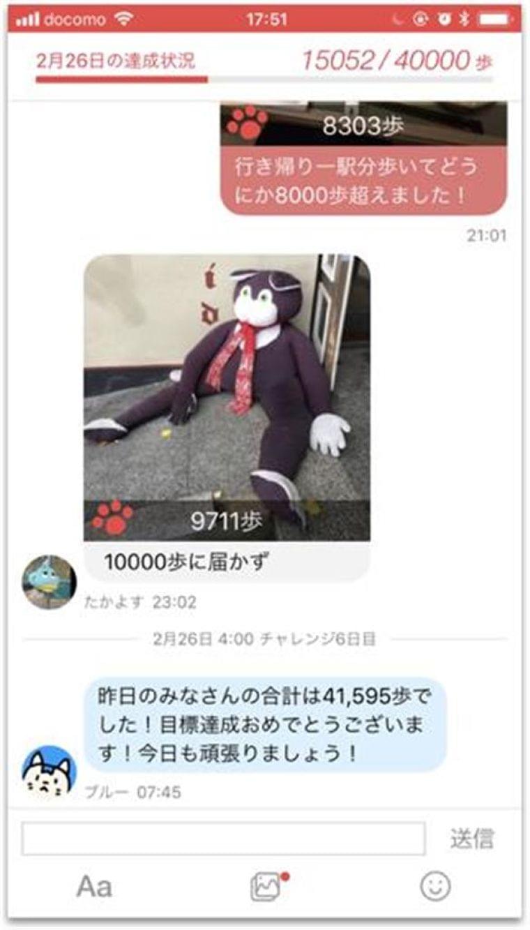 【近ごろ都に流行るもの】スマホアプリ「みんチャレ」 遠くの仲間と「ワンチーム」、生活習慣病対策に効果(3/3ページ) - 産経ニュース