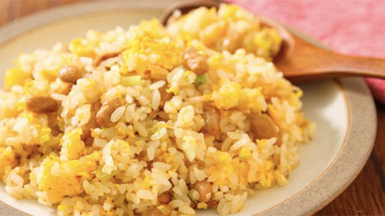 レンジで納豆チャーハン…火を使わずに簡単！ : yomiDr./ヨミドクター（読売新聞）