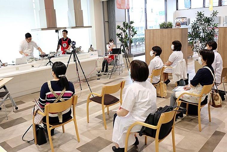 和食給食の調理法学ぶ　ネット配信で５０人もウェブ受講